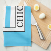 シカゴ キッチンタオル (四つ折り)