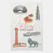 シカゴ キッチンタオル (縦)