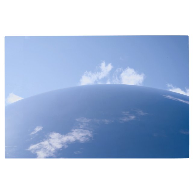 シカゴ・クラウド・ゲート メタルプリント (正面)