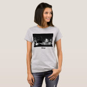 シカゴ グラントパーク グレースケール Tシャツ (正面フル)