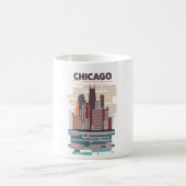 シカゴ コーヒーマグカップ (中央)