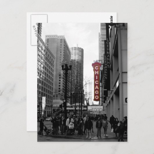 シカゴ・シアターのポストカード ポストカード (正面/裏面)