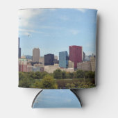 シカゴ・シティ・スカイラインの写真 缶クーラー (正面)