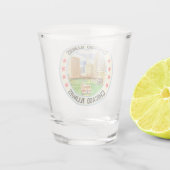 シカゴ ショットグラス (裏面)