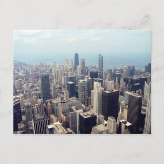 シカゴ,ジョン・ハンコックセンターとトランプタワー ポストカード