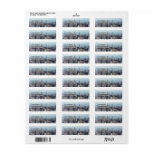 シカゴ,ジョン・ハンコックセンターとトランプタワー ラベル (フルシート)