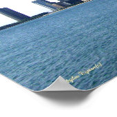 シカゴ・スカイライン写真 ポスター (角)