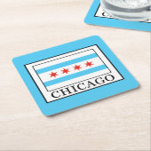 シカゴ スクエアペーパーコースター (アングル)