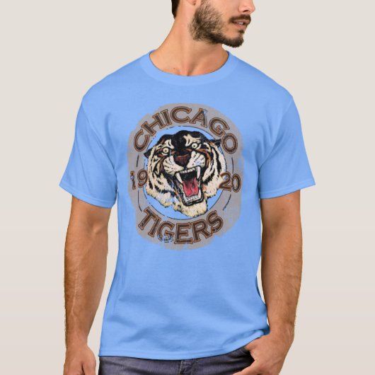 シカゴ タイガース フットボール 1 Tシャツ (正面)