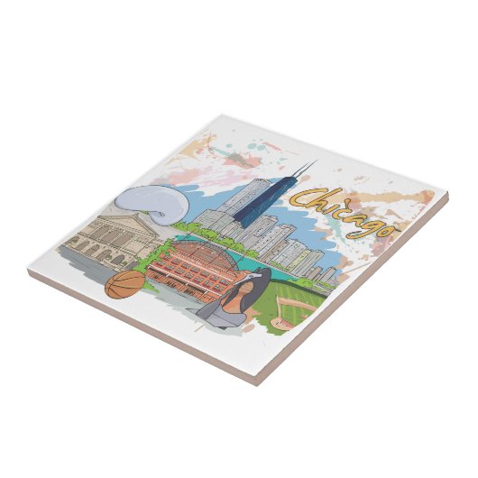 シカゴ タイル (側面)