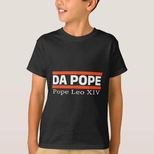 シカゴ・ダ教皇おもしろいユーモアダ法王カトリック Tシャツ (正面)