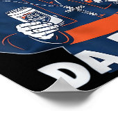 シカゴ・ダ・ポープおもしろい・ユーモア・カトリック ポスター (角)