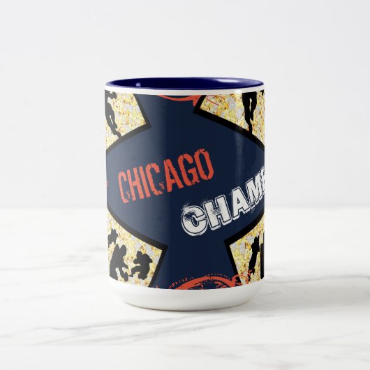 シカゴ ツートーンマグカップ (中央)