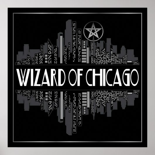 シカゴ・ドレスデン・ファンの魔法使い ポスター (正面)