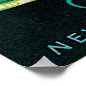 シカゴ・ニューヨーク中央線旅行ポスター ポスター (角)