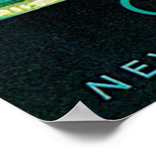 シカゴ・ニューヨーク中央線旅行ポスター ポスター (角)