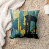 シカゴ~ニューヨーク中央線 クッション (ブランケット)