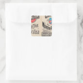 シカゴ・ノースウェスタン線 スクエアシール (バッグ)