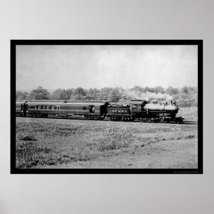 シカゴ・ノースウェスタン鉄道1899 ポスター