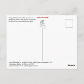 シカゴ&ノースウェスタン・レイルウェイバイアダクト ポストカード (裏面)