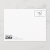 『シカゴ・バッキンガム・グ考えるレースケール』 ポストカード (裏面)