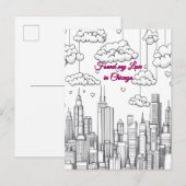 シカゴ・バレンタイン・デーに恋を見つけた ポストカード (正面/裏面)