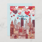シカゴ・バレンタイン・デーに恋を見つけた ポストカード (正面/裏面)