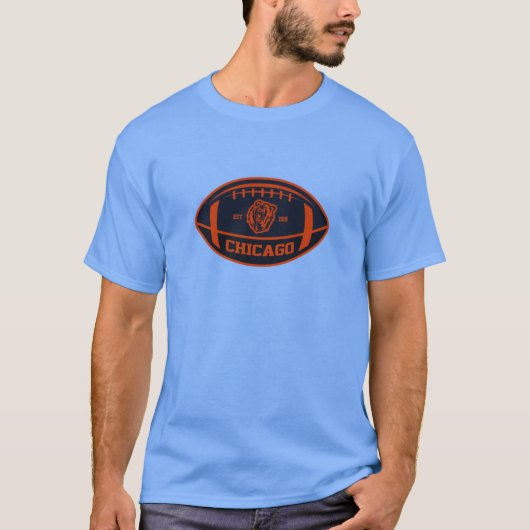 シカゴ フットボール レガシー ボール オーバーサイズ Tシャツ (正面)