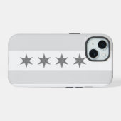 シカゴ フラグ ノワール iPhone 15ケース (裏面横)