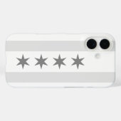 シカゴ フラッグ ノワール Case-Mate iPhoneケース (裏面 (横))