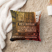 シカゴ・ブラックホーク・レストラン1960の写真 クッション (ブランケット)