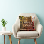 シカゴ・ブラックホーク・レストラン1960の写真 クッション (椅子)