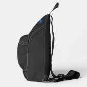 シカゴ ブラック ブルー カスタム スリングバッグ (右)