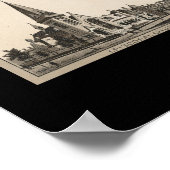 シカゴ、プルマンのまわりに(1880) ポスター (角)