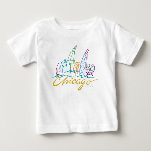 シカゴ ベビーTシャツ (正面)
