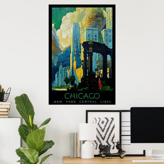 シカゴ ポスター (ホームオフィス)