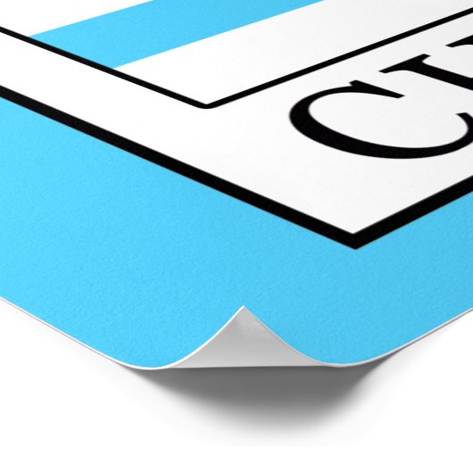 シカゴ ポスター (角)