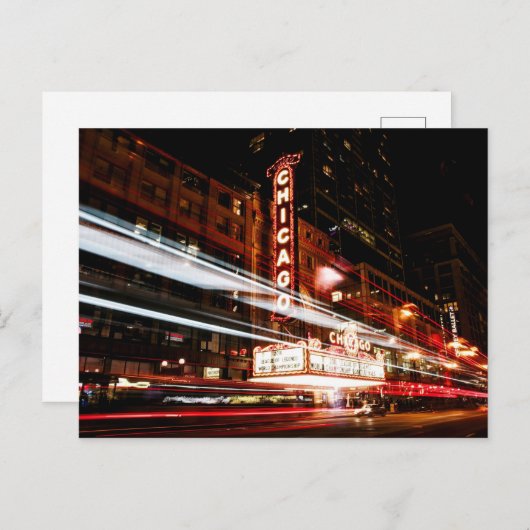 シカゴ ポストカード (正面/裏面)