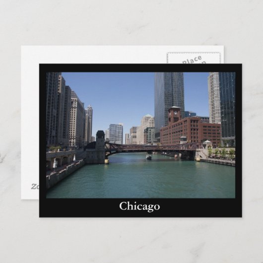 シカゴ ポストカード (正面/裏面)