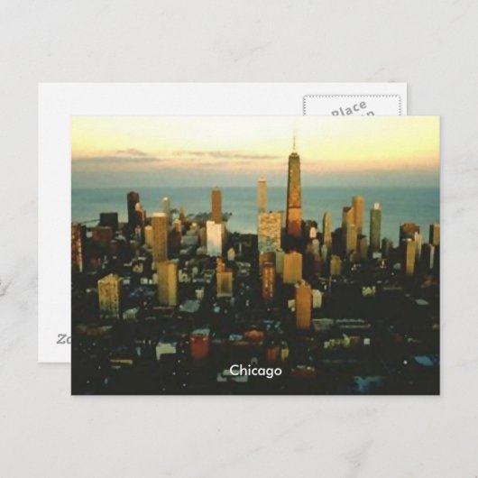 シカゴ ポストカード (正面/裏面)