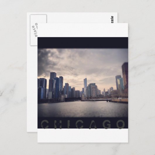 シカゴ ポストカード (正面/裏面)