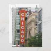 シカゴ ポストカード (正面/裏面)