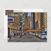 シカゴ ポストカード (正面/裏面)