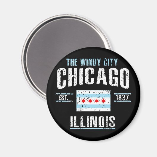 シカゴ マグネット (正面/裏面)