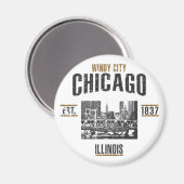 シカゴ マグネット (正面/裏面)