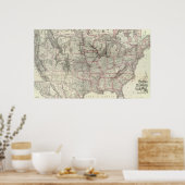 シカゴ・ミルウォーキーとセント・ポール・リーとつながり ポスター (キッチン)