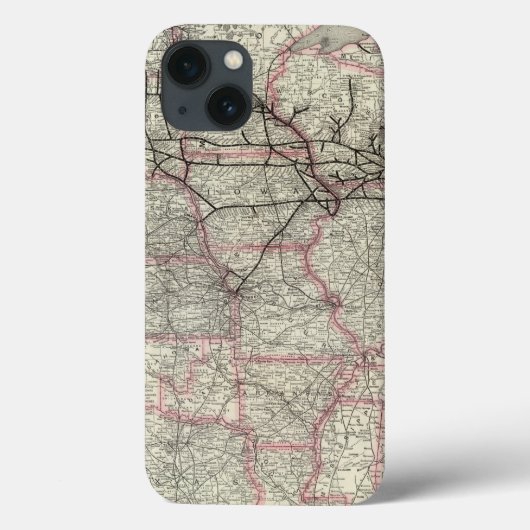 シカゴ・ミルウォーキーとセント・ポール・リーとつながり Case-Mate iPhoneケース (裏面)