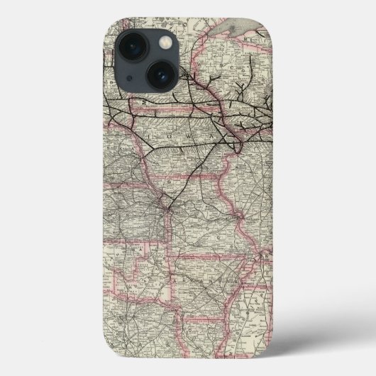 シカゴ・ミルウォーキーとセント・ポール・リーとつながり Case-Mate iPhoneケース (裏面)