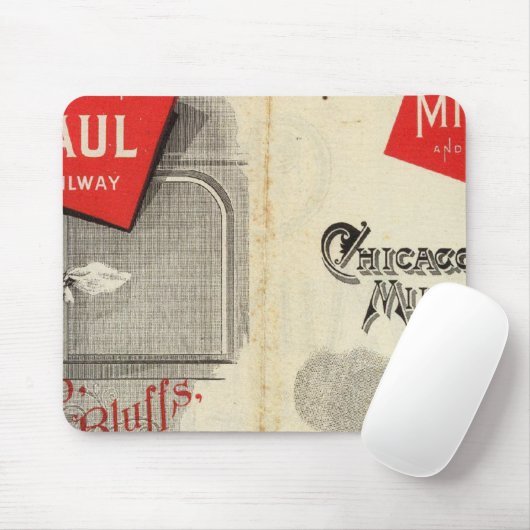 シカゴ·ミルウォーキーとセント·ポール·レイルウェイ マウスパッド (マウス)