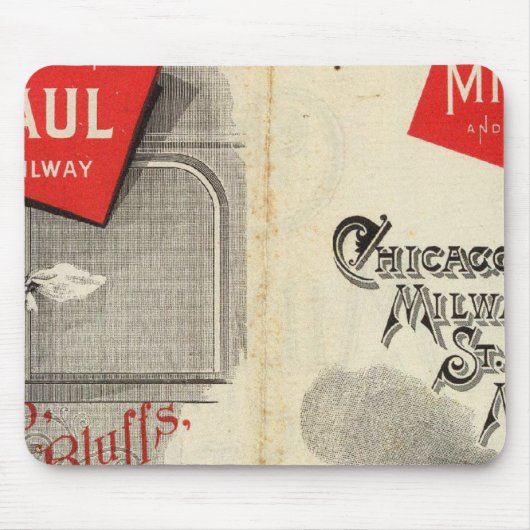 シカゴ·ミルウォーキーとセント·ポール·レイルウェイ マウスパッド (正面)